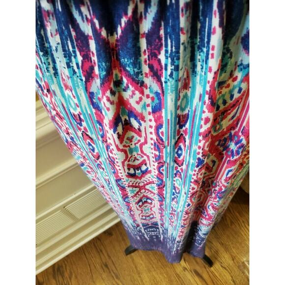 Pink Republic Beautiful Boho Maxi Sleeveless Dress Size Medium - Picture 2 of 12